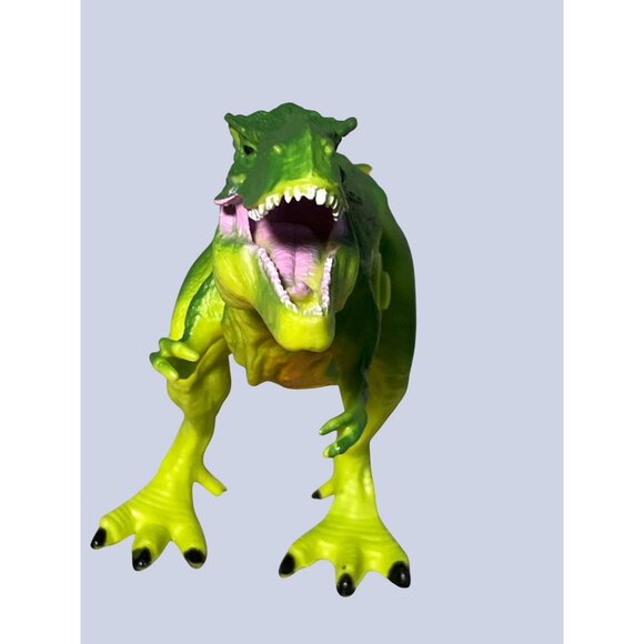 Roaring Tyrannosaurus Rex-T Rex-Plastic Dinosaur 9 Inch - Picture 9 of 12